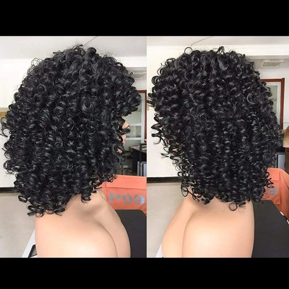 Wig - Short & Curly With Bangs - Picture 7 of 12